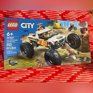 4x4 Off-Roader Adventures Truck Toy - White & Orange